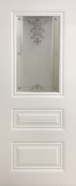 "Симпл - 3" ДО тон белый сатинат фотопечать рис.1